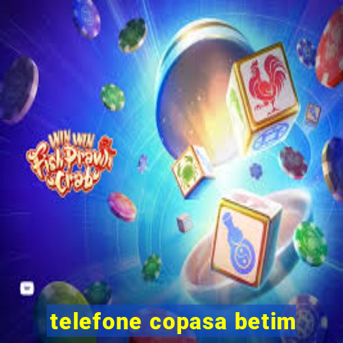 telefone copasa betim